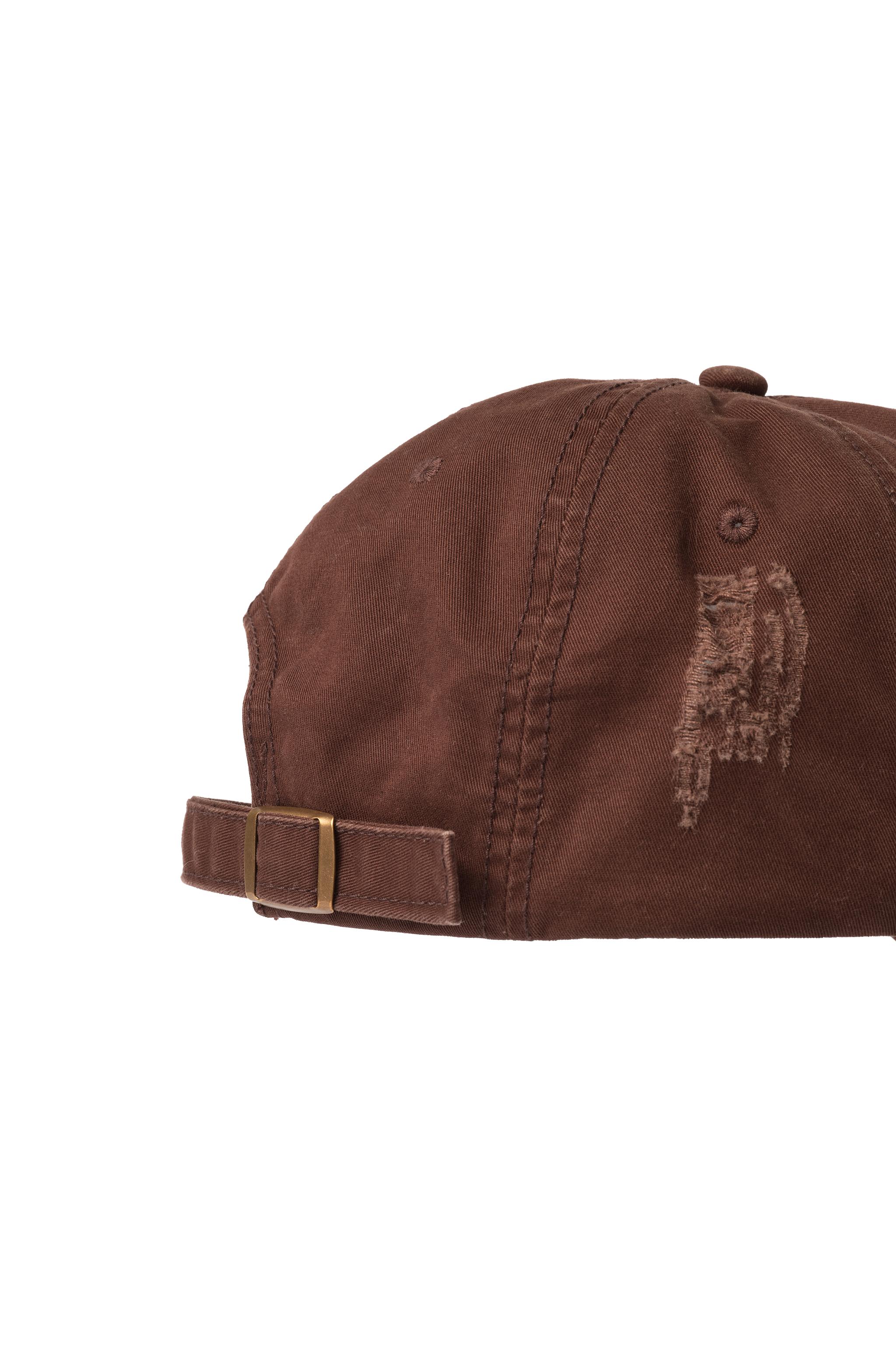 WASHED RIPPED CAP